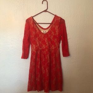 Floral lace dress 🌹